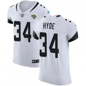 Jacksonville Jaguars #34 Carlos Hyde White Vapor Untouchable Elite Player NFL Jersey