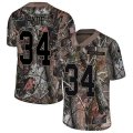 Cleveland Browns #34 Carlos Hyde Limited Camo Rush Realtree NFL Jersey
