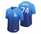 Los Angeles Dodgers Kenley Jansen Royal Fade Nike Jersey