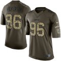 New York Jets #96 Muhammad Wilkerson Elite Green Salute to Service NFL Jersey
