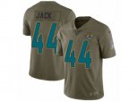 Jacksonville Jaguars #44 Myles Jack Limited Olive 2017 Salute to Service NFL Jersey