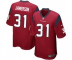 Houston Texans #31 Natrell Jamerson Game Red Alternate Football Jersey