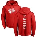 Chicago Blackhawks #57 Tommy Wingels Red One Color Backer Pullover Hoodie