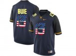 2016 US Flag Fashion West Virginia Mountaineers Andrew Buie #13 College Football Limited Jersey - Blue