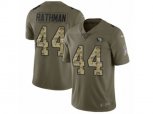 San Francisco 49ers #44 Tom Rathman Limited Olive Camo 2017 Salute to Service NFL Jersey