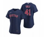 Boston Red Sox Chris Sale Nike Navy Authentic 2020 Alternate Jersey