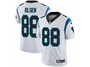 Carolina Panthers #88 Greg Olsen Vapor Untouchable Limited White NFL Jersey