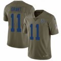 Indianapolis Colts #11 Ryan Grant Limited Olive 2017 Salute to Service NFL Jersey