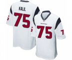 Houston Texans #75 Matt Kalil Game White Football Jersey