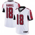 Atlanta Falcons #18 Taylor Gabriel White Vapor Untouchable Limited Player NFL Jersey
