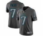 Jacksonville Jaguars #7 Nick Foles Limited Gray Static Fashion Football Jersey