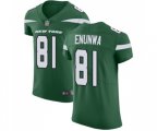 New York Jets #81 Quincy Enunwa Elite Green Team Color Football Jersey
