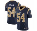 Los Angeles Rams #54 Bryce Hager Navy Blue Team Color Vapor Untouchable Limited Player Football Jersey