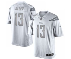 Los Angeles Chargers #13 Keenan Allen Limited White Platinum Football Jersey