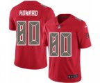 Tampa Bay Buccaneers #80 O. J. Howard Limited Red Rush Vapor Untouchable Football Jersey