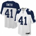Dallas Cowboys #41 Keith Smith Game White Throwback Alternate NFL Jersey