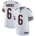 Chicago Bears #6 Mark Sanchez White Vapor Untouchable Limited Player NFL Jersey
