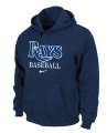 Tampa Bay Rays Pullover Hoodie D.Blue
