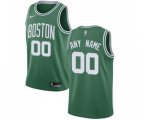 Boston Celtics Customized Swingman Green(White No.) Road Basketball Jersey - Icon Edition