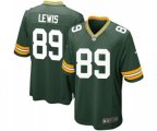 Green Bay Packers #89 Marcedes Lewis Game Green Team Color Football Jersey