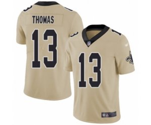 New Orleans Saints #13 Michael Thomas Limited Gold Inverted Legend Football Jersey