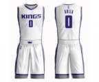 Sacramento Kings #0 Trevor Ariza Swingman White Basketball Suit Jersey - Association Edition