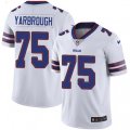 Buffalo Bills #75 Eddie Yarbrough White Vapor Untouchable Limited Player NFL Jersey
