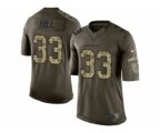 baltimore ravens #33 will hill army green[nike Limited Salute To Service][hill]