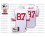 San Francisco 49ers #87 Dwight Clark Authentic White Football Jersey