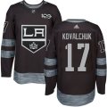 Los Angeles Kings #17 Ilya Kovalchuk Black 1917-2017 100th Anniversary Stitched NHL Jersey