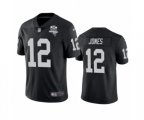 Las Vegas Raiders #12 Zay Jones Black 2020 Inaugural Season Vapor Limited Jersey