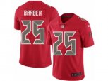 Tampa Bay Buccaneers #25 Peyton Barber Limited Red Rush Vapor Untouchable NFL Jersey