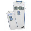 Denver Nuggets #5 Will Barton Authentic White Home NBA Jersey