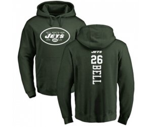 New York Jets #26 Le\'Veon Bell Green Backer Pullover Hoodie