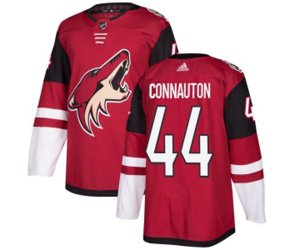 Arizona Coyotes #44 Kevin Connauton Authentic Burgundy Red Home Hockey Jersey