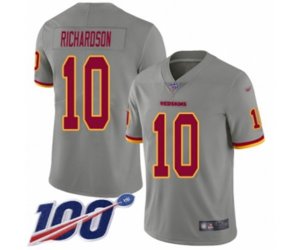 Washington Redskins #10 Paul Richardson Limited Gray Inverted Legend 100th Season Football Jersey