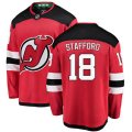 New Jersey Devils #18 Drew Stafford Fanatics Branded Red Home Breakaway NHL Jersey