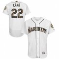 Seattle Mariners #22 Robinson Cano Authentic White 2016 Memorial Day Fashion Flex Base MLB Jersey