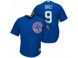 Chicago Cubs #9 Javier Baez 2017 Spring Training Cool Base Stitched MLB Jersey