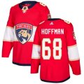 Florida Panthers #68 Mike Hoffman Authentic Red Home NHL Jersey