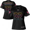 Women Tampa Bay Buccaneers #32 Jacquizz Rodgers Game Black Fashion NFL Jersey
