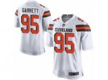 Cleveland Browns #95 Myles Garrett Game White NFL Jersey