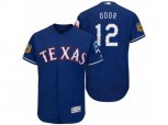 Texas Rangers #12 Rougned Odor 2017 Spring Training Flex Base Authentic Collection Stitched Baseball Jersey