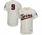 Minnesota Twins #9 Marwin Gonzalez Cream Alternate Flex Base Authentic Collection Baseball Jersey