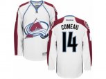 Colorado Avalanche #14 Blake Comeau Authentic White Away NHL Jersey
