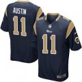 Los Angeles Rams #11 Tavon Austin Game Navy Blue Team Color NFL Jersey