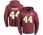 Washington Redskins #44 John Riggins Burgundy Red Name & Number Pullover Hoodie