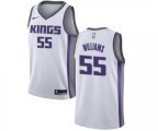 Sacramento Kings #55 Jason Williams Swingman White NBA Jersey - Association Edition