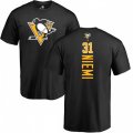 Pittsburgh Penguins #31 Antti Niemi Black Backer T-Shirt