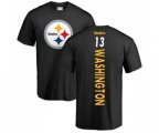 Pittsburgh Steelers #13 James Washington Black Backer T-Shirt